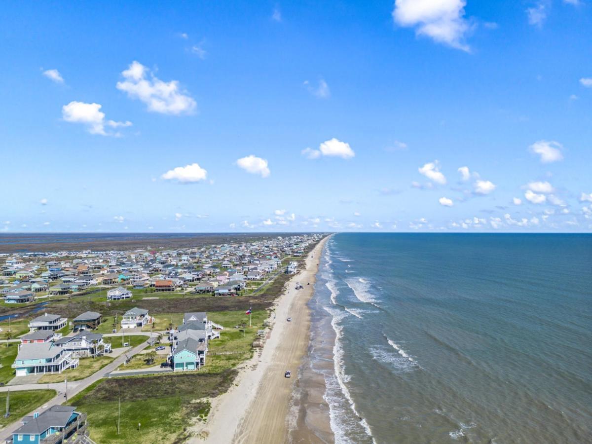 500 Ft To Beach Upscale Beach Home Golf Cart With Fire Pit For 14 Bolivar Peninsula Eksteriør billede