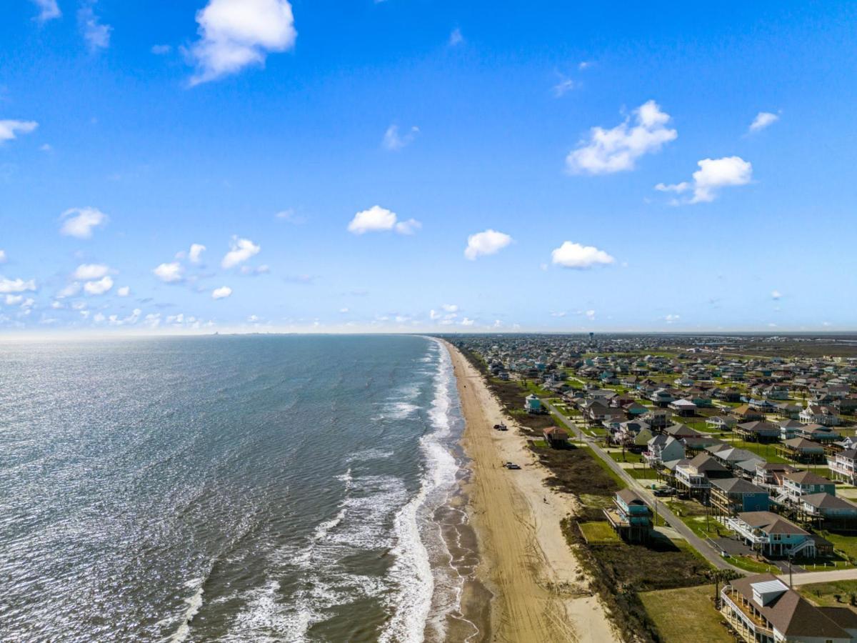 500 Ft To Beach Upscale Beach Home Golf Cart With Fire Pit For 14 Bolivar Peninsula Eksteriør billede