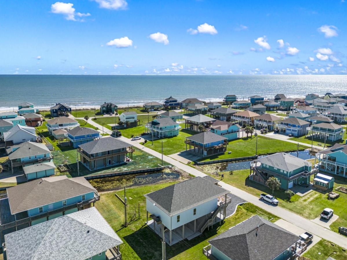 500 Ft To Beach Upscale Beach Home Golf Cart With Fire Pit For 14 Bolivar Peninsula Eksteriør billede