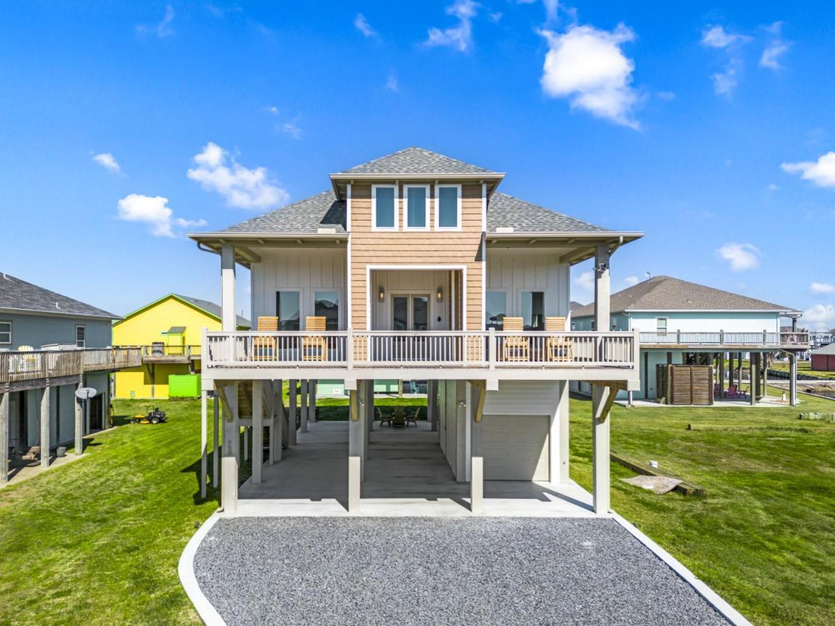 500 Ft To Beach Upscale Beach Home Golf Cart With Fire Pit For 14 Bolivar Peninsula Eksteriør billede