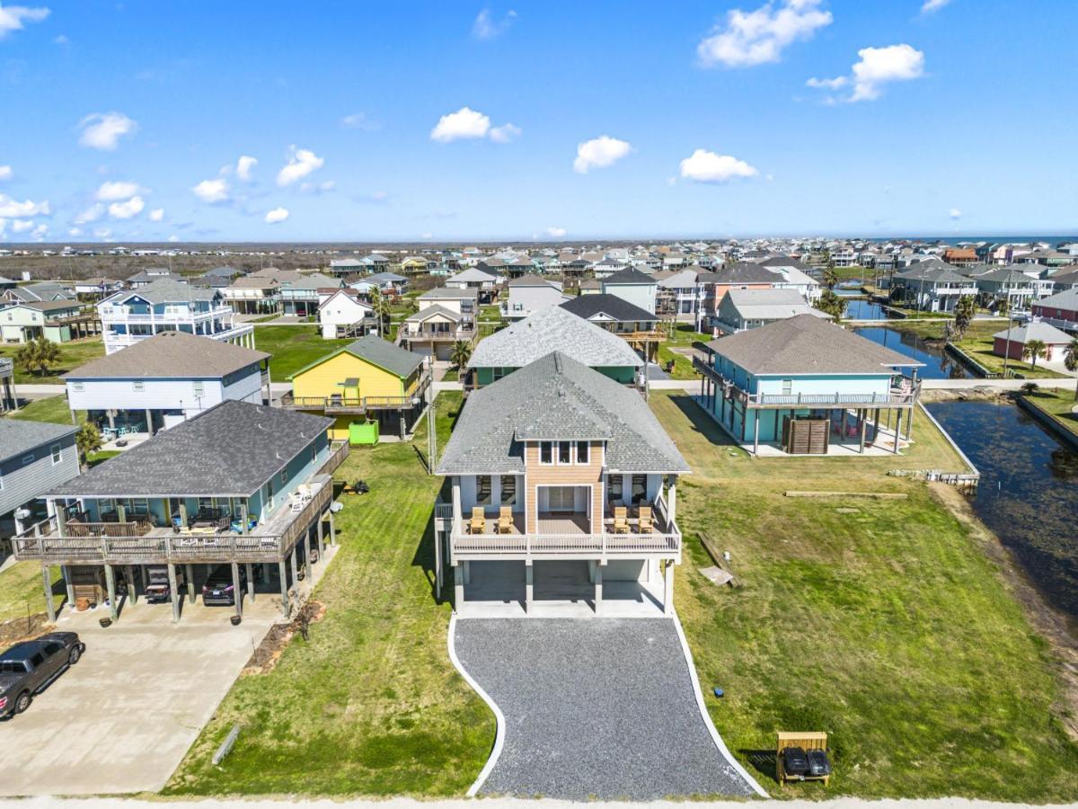 500 Ft To Beach Upscale Beach Home Golf Cart With Fire Pit For 14 Bolivar Peninsula Eksteriør billede