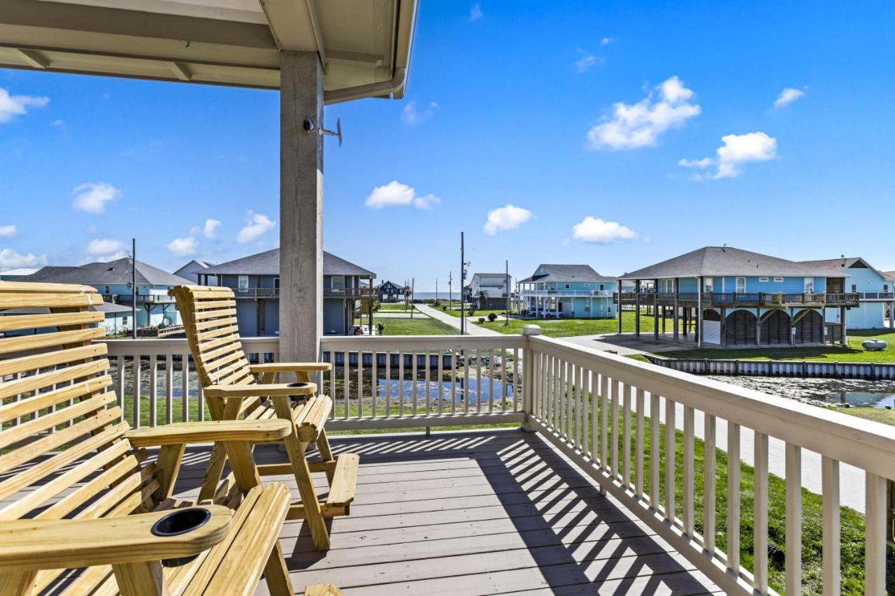 500 Ft To Beach Upscale Beach Home Golf Cart With Fire Pit For 14 Bolivar Peninsula Eksteriør billede